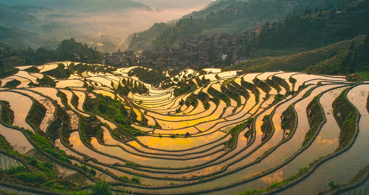 Longji Rice Terraces — six centuries of sculpture